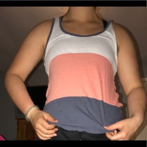 Colorblock tank top
